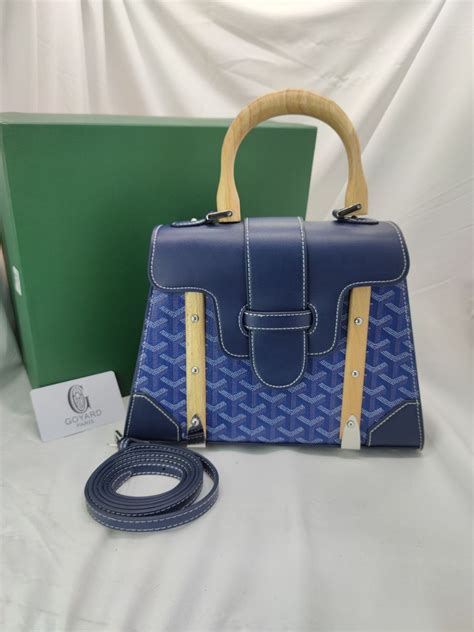 goyard grand bleu pm price|Goyard Goyardine Grand Bleu PM .